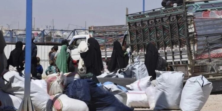 Özerk Yönetim, Hol Kampı için Şam iktidarıyla anlaştı