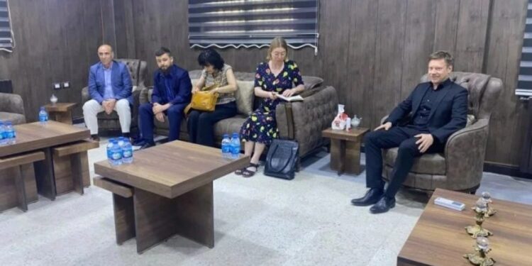 Avrupalı heyetten Kobanê’ye ziyaret