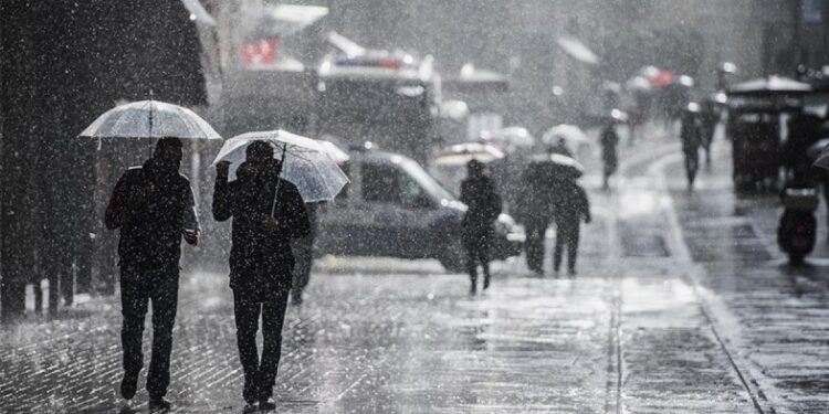 19 il için ‘sarı’ meteorolojik uyarı