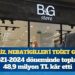 Nebatilerden 48,9 milyonluk kâr