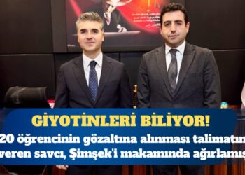 320 öğrencinin gözaltına alınması talimatını veren savcı, Abdurrahman Şimşek’i makamında ağırlamış