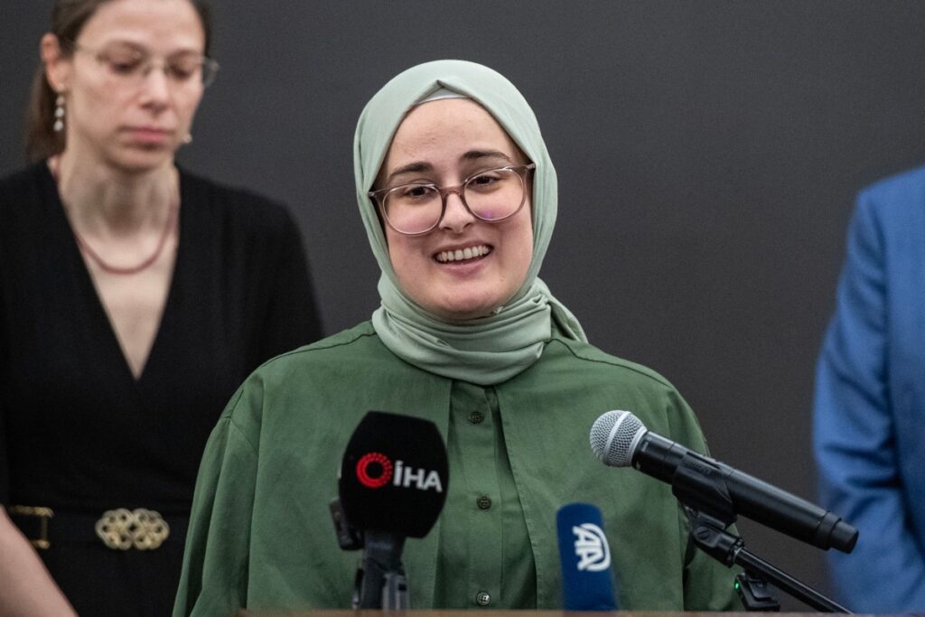 ABD'de gözaltına alınan Rümeysa Öztürk'ten ilk açıklama
