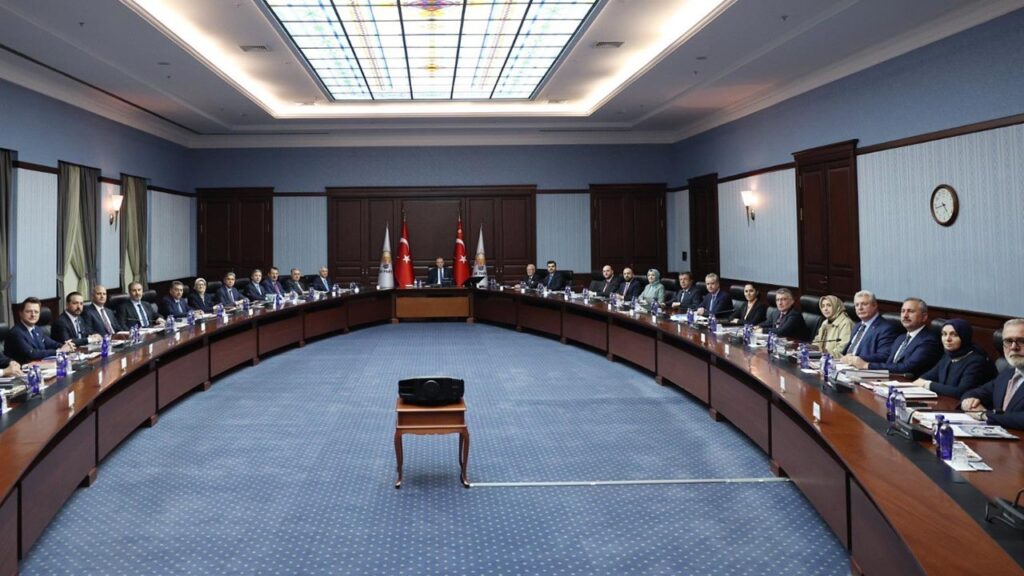 AKP MYK, Cumhurbaşkanı Erdoğan Başkanlığında Toplandı
