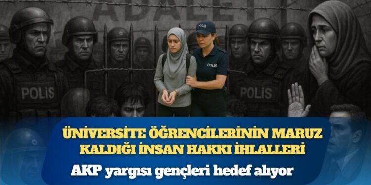 AKP yargısı gençleri hedef alıyor: İşte üniversite öğrencilerinin maruz kaldığı insan hakkı ihlalleri