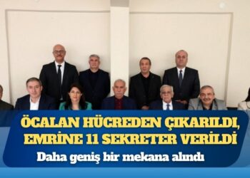 Abdullah Öcalan hücreden çıkarıldı, emrine 11 sekreter verildi