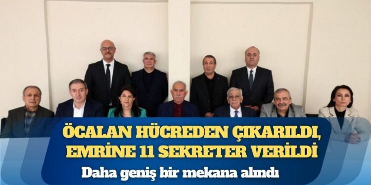 Abdullah Öcalan hücreden çıkarıldı, emrine 11 sekreter verildi