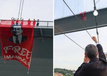 Açılan pankartlar değil, engellenen demokrasi suçtur!