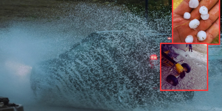 Ankara'da Sağanak ve Dolu Felaketi: Kent Sel Sularına Gömüldü