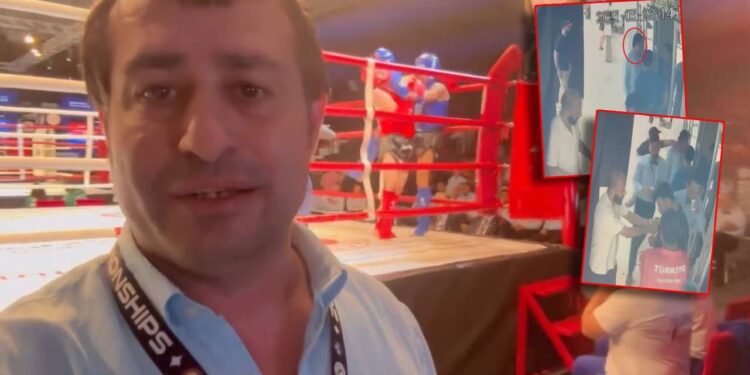 Antalya'da Muaythai Dünya Şampiyonası'nda Kan Döküldü! Azerbaycan Federasyon Başkanı'na Şok Saldırı
