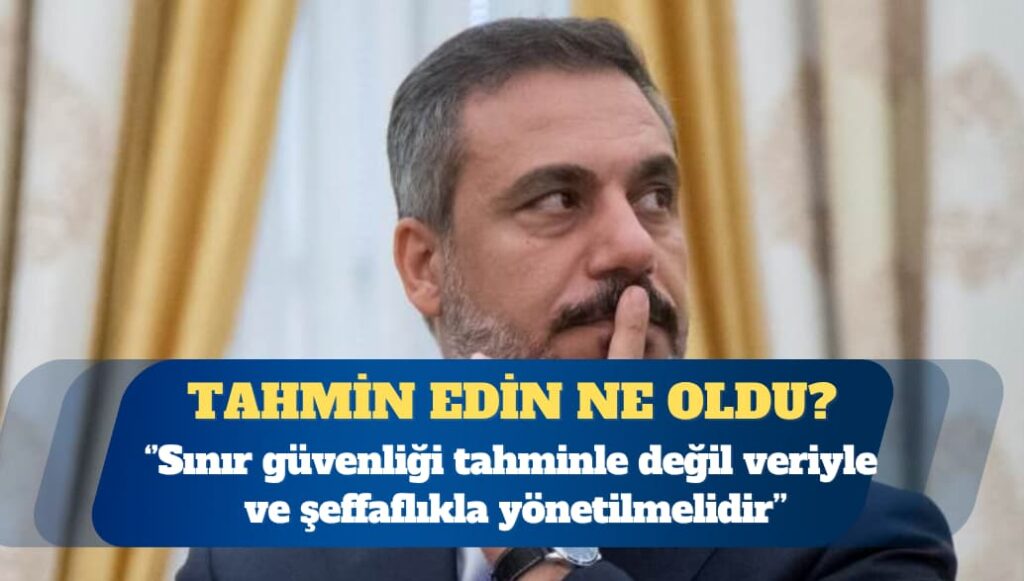 CHP Milletvekili Aşkın Genç: Sınır güvenliği tahminle değil veriyle ve şeffaflıkla yönetilmelidir