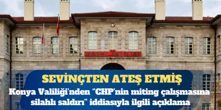 CHP’nin miting çalışmasına saldırı: Şüpheli, hemşehrisini görüp sevinçten ateş etmiş
