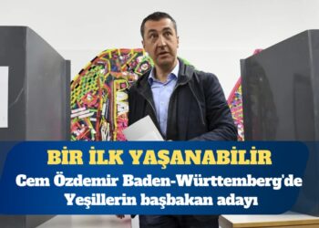 Cem Özdemir Baden-Württemberg’de Yeşillerin başbakan adayı