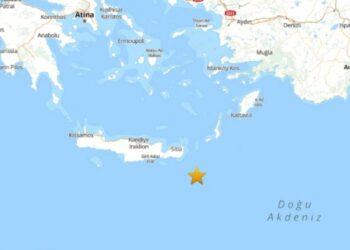 Datça'da 3.8 Büyüklüğünde Deprem