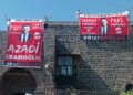 Diyarbakır'da 'Azadi İmamoğlu' Pankartına Engel! Gözaltılar Var