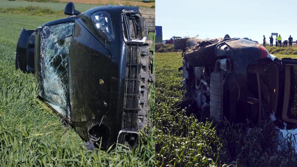 "Dur" ihtarında bulunan polise çarpıp kaçtıktan sonra kaza yaptı; saklandığı menfezde yakalandı