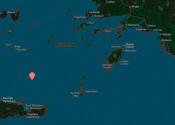 Ege Denizi'nde 6 büyüklüğünde deprem