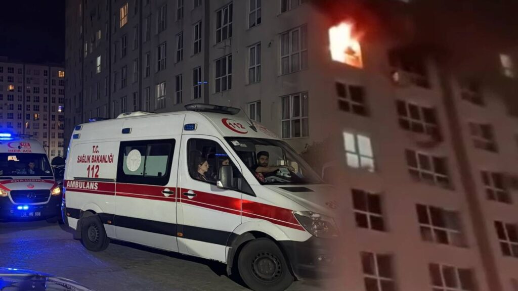 Esenyurt'ta Yangın Paniği: Alevlerden Kaçmak İçin 8. Kattan Atladı