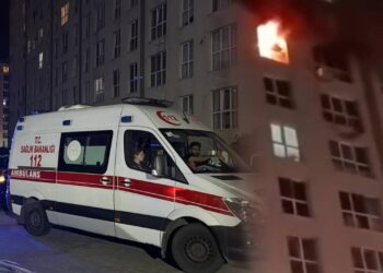 Esenyurt'ta Yangın Paniği: Alevlerden Kaçmak İçin 8. Kattan Atladı