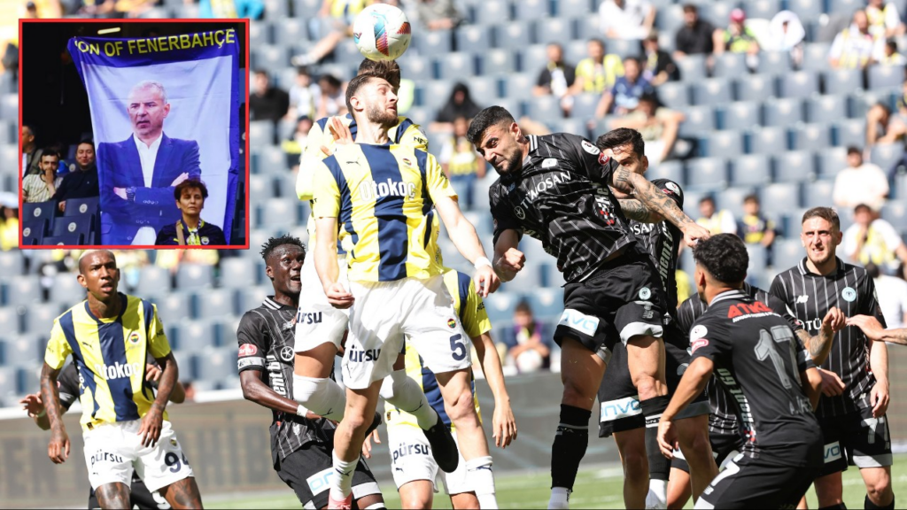 Fenerbahçe Galip, Tribünler Öfkeli: O Pankart Hemen Kaldırıldı