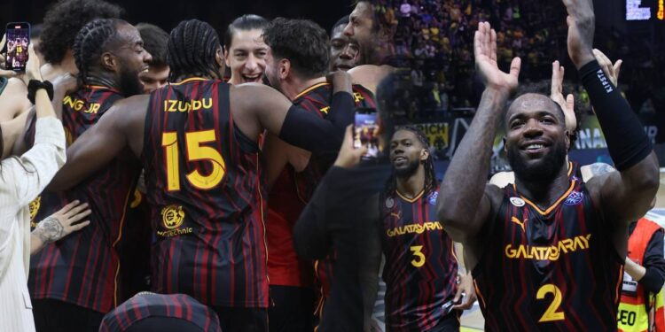Galatasaray Basketbol Şampiyonlar Ligi'nde Adını Finale Yazdırdı