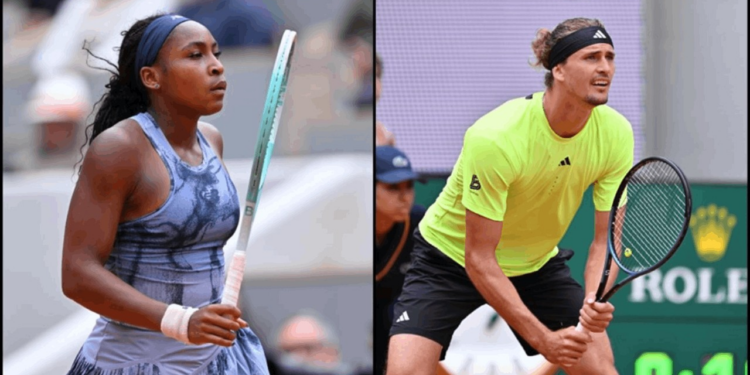 Gauff ve Zverev Roland Garros'ta Üst Tura Yükseldi