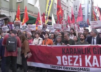 Gezi Eylemlerinin 12. Yılında Taksim'de Anma