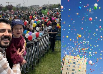 Her Şey Bir Çocuğun Dileği İçin... Ali Asaf'ın Balonları Gökyüzünde