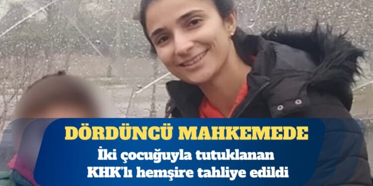 İki çocuğuyla tutuklanan KHK’lı hemşire 16 ay sonra tahliye edildi