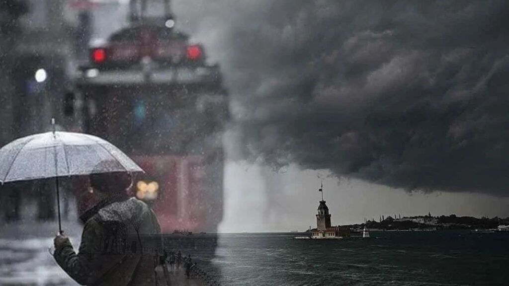 İstanbul'da Bahara Sağanak Molası! Meteoroloji Alarm Verdi: Çok Kuvvetli Geliyor