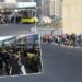 İstanbul'da halk otobüsleri kontak kapattı; duraklarda yoğunluk oluştu