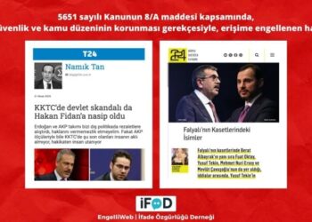 Kaset iddialarıyla ilgili haberlere erişim engellendi