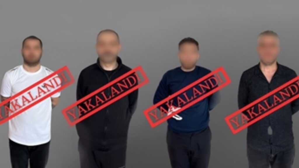 Kırmızı bültenle aranan 4 şüpheli Gürcistan'da yakalanarak Türkiye'ye getirildi