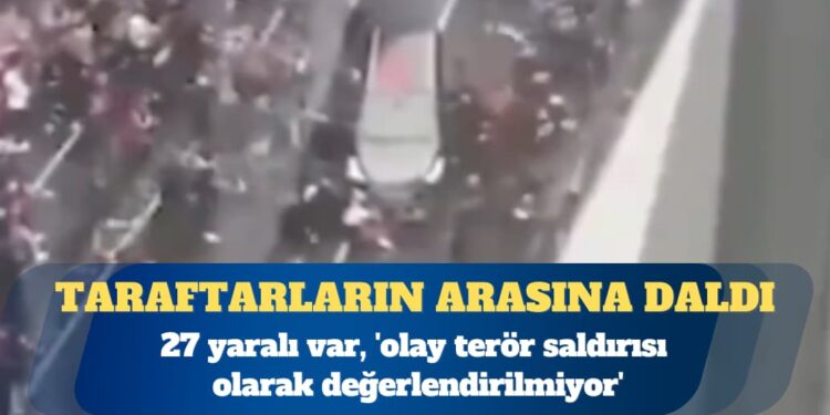 Liverpool’un şampiyonluk kutlamalarında bir araç kalabalığın arasında daldı: 27 yaralı var, ‘olay terör saldırısı olarak değerlendirilmiyor’