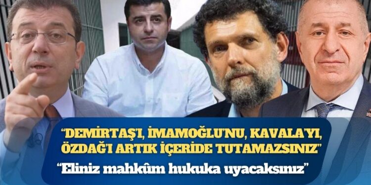 Mümtaz’er Türköne, PKK’nın fesih kararını yorumladı: Demirtaş’ı, İmamoğlu’nu, Kavala’yı, Özdağ’ı artık içeride tutamazsınız