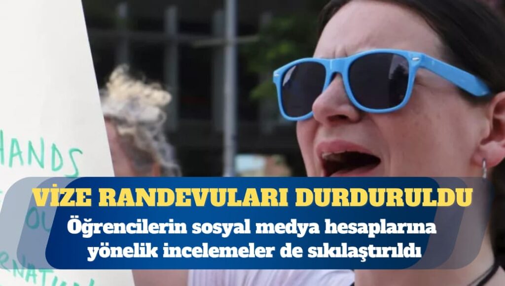 Öğrencilere ABD vizesi için çağrı: Paniğe gerek yok