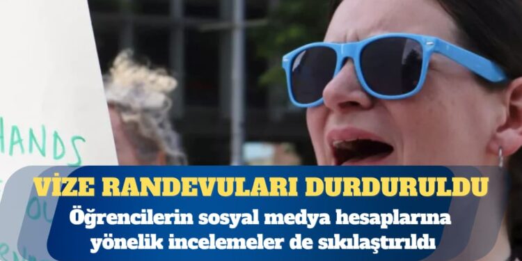 Öğrencilere ABD vizesi için çağrı: Paniğe gerek yok