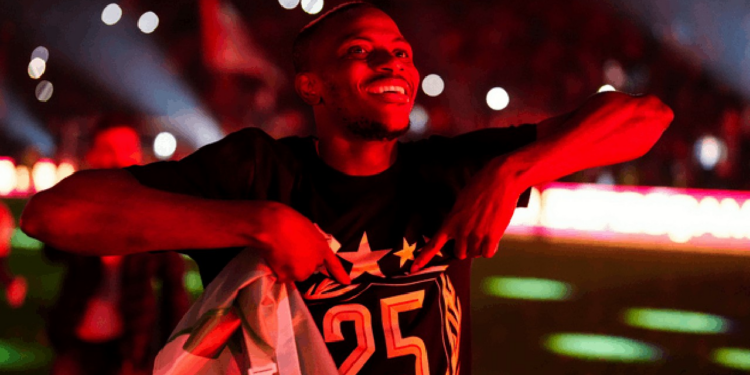 Osimhen'in Bu Görüntüleri Çok Konuşulacak