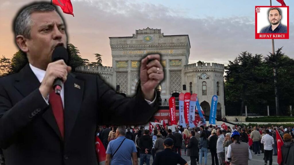 Özel’e Saldırının Ardından İlk Miting Beyazıt Meydanı’nda