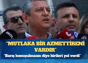Özgür Özel: Bu, siyaset kurumuna yapılmış bir saldırıdır