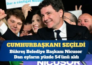 Romanya’da Bükreş Belediye Başkanı Cumhurbaşkanı seçildi