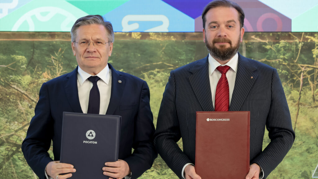 Rosatom ve Roscongress Vakfı düşük karbonlu enerji kullanımı alanında işbirliği anlaşması imzaladı