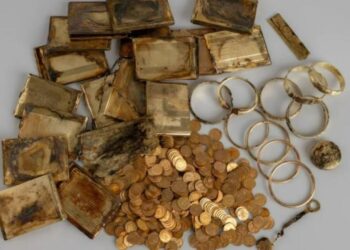 Şaşkına Çeviren Olay: Dağda Gezerken Altın ve Para Dolu Gizemli Kutu Buldular! Paralar Başka Ülkeye Ait Çıktı...