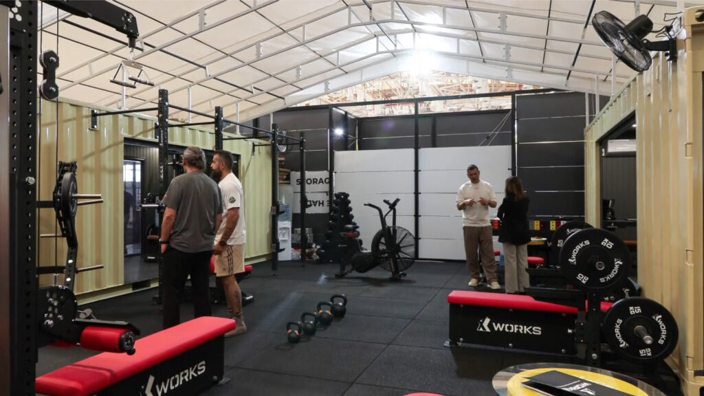 Spor salonu konseptinde yeni dönem: 'Taşınabilir konteyner sistemi'