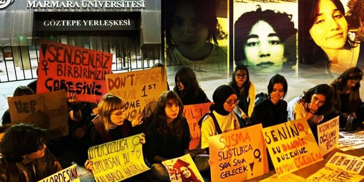 Sur cinayetlerini protesto eden 5 kadın öğrenciye "Cumhurbaşkanına hakaret" davası açıldı