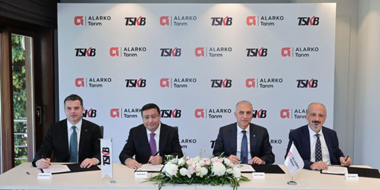 TSKB ve Alarko Tarım 80 milyon Euro2'luk kredi sözleşmesi imzaladı