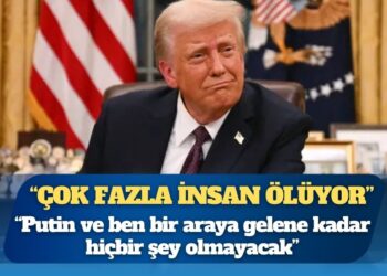 Trump: Putin ve ben bir araya gelene kadar hiçbir şey olmayacak