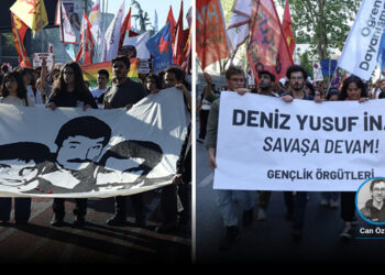 ”Üç fidan" için Taksim'den Dolmabahçe'ye yüründü; polis gökkuşağı bayrağına müdahale etti: Denizler ölmedi, kavgamızda yaşıyor!