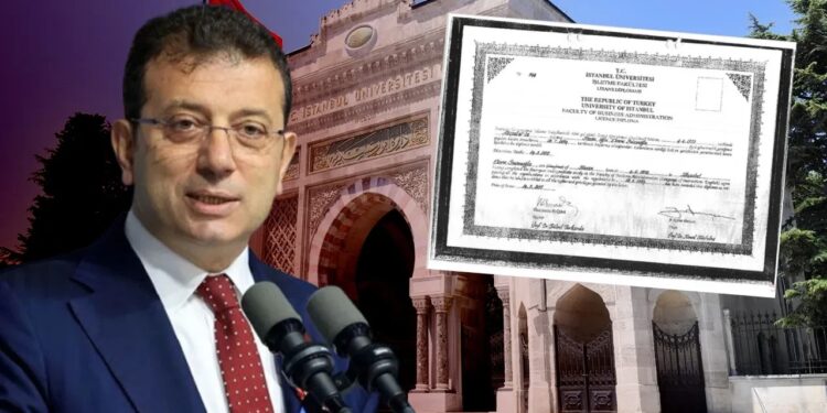 YÖK başkasına 'olur' verdi, İmamoğlu'nu iptal etti