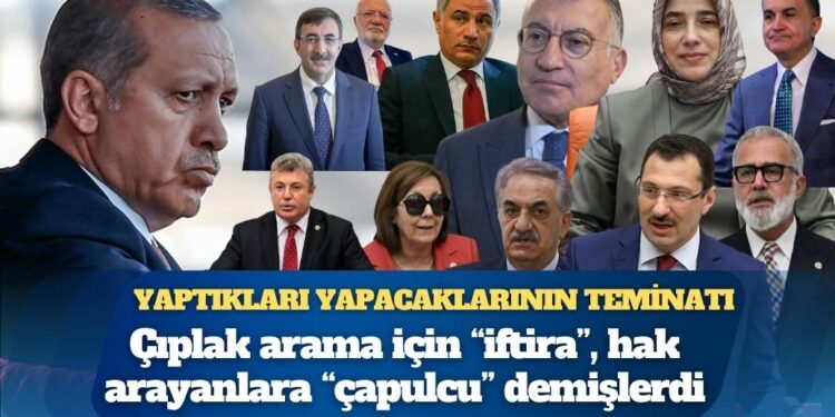 Yaptıkları yapacaklarının teminatı: Yeni Anayasa Komisyonu’ndaki 10 isim, çıplak arama için “iftira”, hak arayanlara “çapulcu” demişlerdi