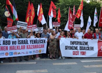 Birçok kentte ‘İsrail’le tüm ilişkiler kesilsin’ çağrısı